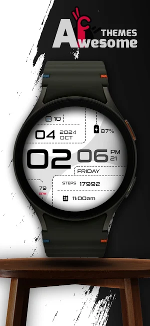 Dotline - Light Watch Face Screenshot 0