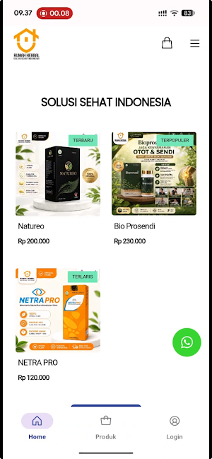 Rumah Herbal Screenshot 0
