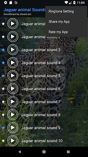 Jaguar (Animal) sounds ~ Sboard.pro Screenshot 3