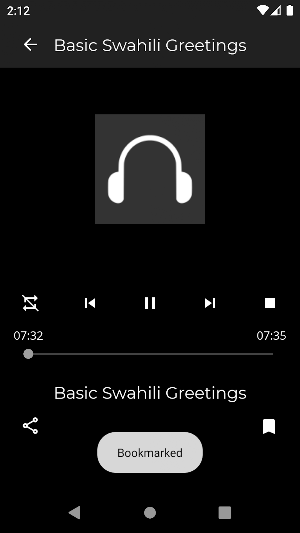 Fast - Learn Swahili Language Screenshot 1