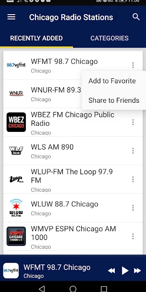 Chicago Radio Stations - Illinois, USA Screenshot 1