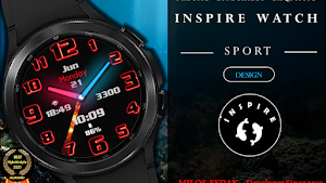 Inspire X - Analog Watch Face Screenshot 2