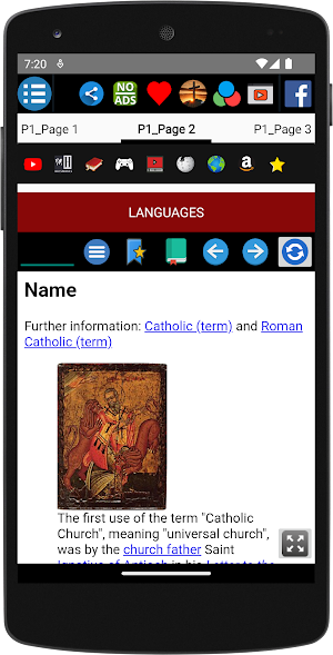Catholic Church - History Screenshot 2