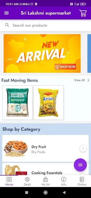 Sri Lakshmi Supermarket Screenshot 0