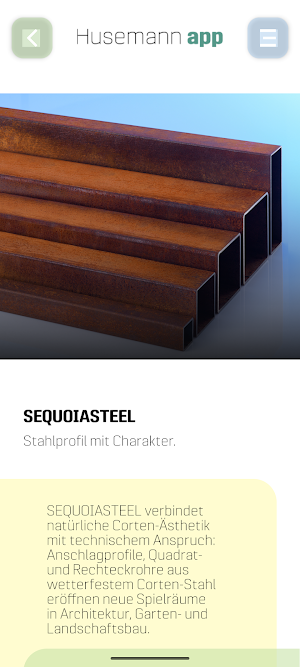 Husemann App Screenshot 2