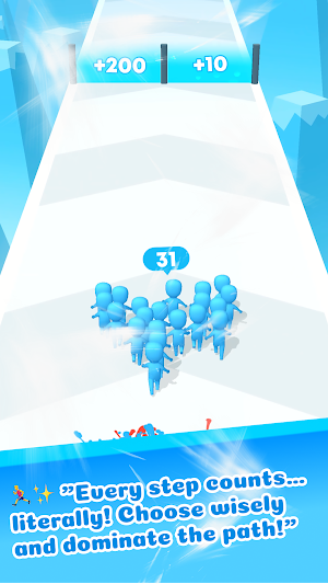Math Runners: Crowd War Screenshot 1