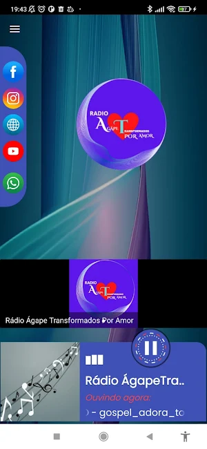 Rádio ÁgapeTransformados Screenshot 0