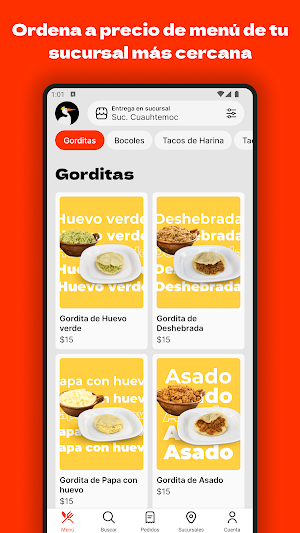 Gorditas Tampico Screenshot 2