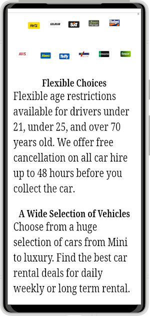 Global Auto Hire Screenshot 3