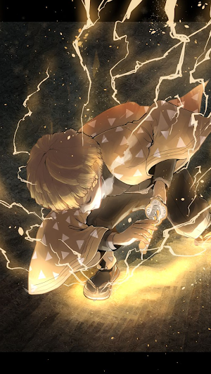 Zenitsu Wallpaper HD 4K Screenshot 2