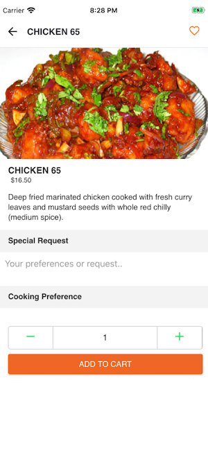 Indian Flavors Restaurant Screenshot 3