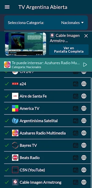 TV Argentina Abierta Screenshot 1