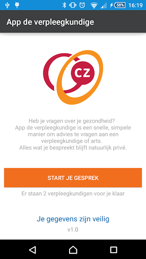 App de verpleegkundige Screenshot 0