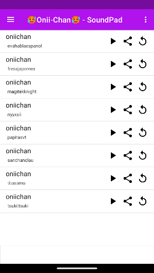 Onii-Chan Ara Ara Uwu SoundPad Screenshot 3