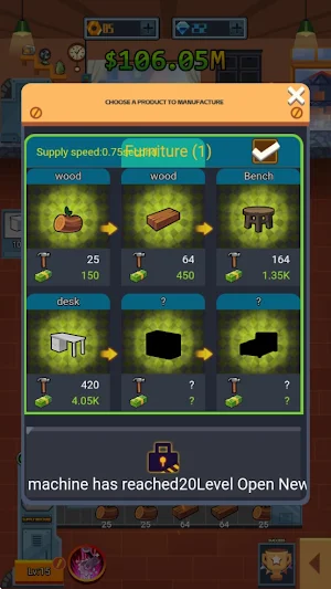 Crazy Manufacturing Machine Screenshot 3