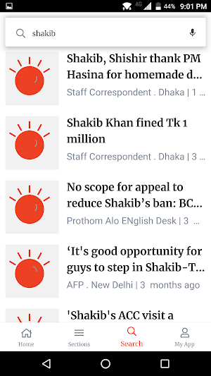 English News - Prothom Alo Screenshot 3
