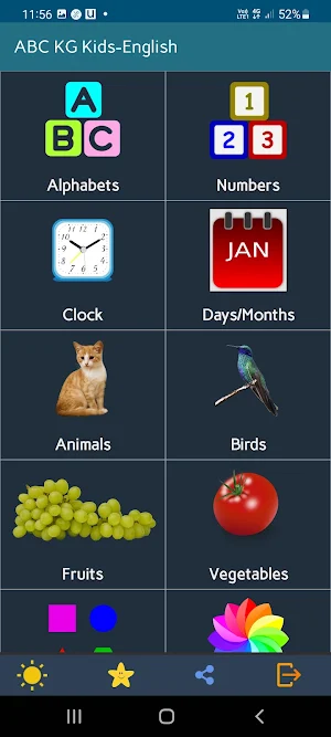ABC KG Kids English Learning Screenshot 1