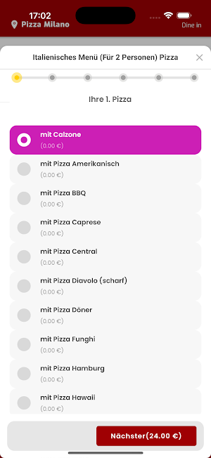 Pizza Milano Screenshot 3