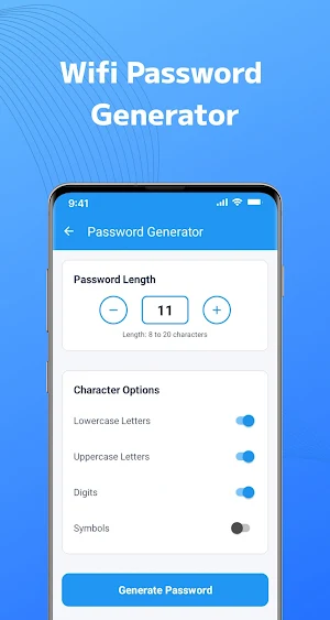 Wifi Password Generator & View Screenshot 2