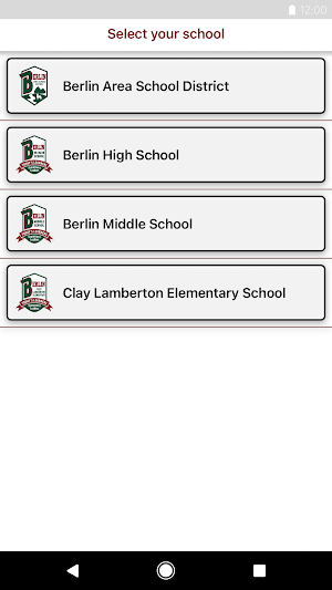 Berlin Area School District Screenshot 3