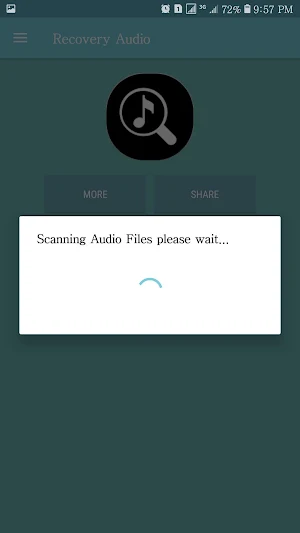 Audio Recovery- Recover Deleted Audio files Screenshot 0