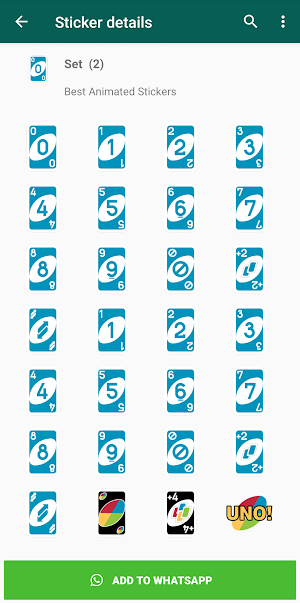 WAStickerApps - UNO Stickers for WhatsApp Screenshot 0