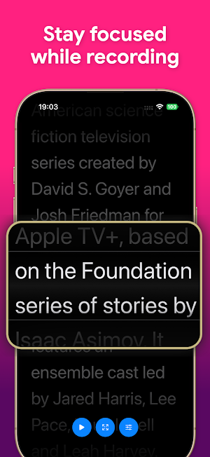 Teleprompter – Video Recorder Screenshot 1