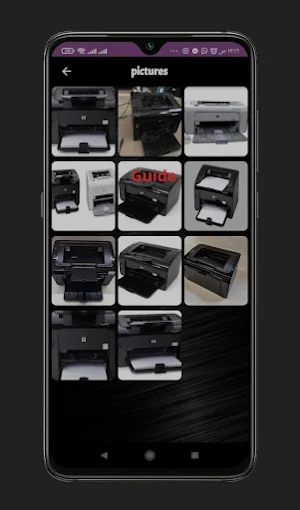 Canon PIXMA TR8550 Print Guide Screenshot 2