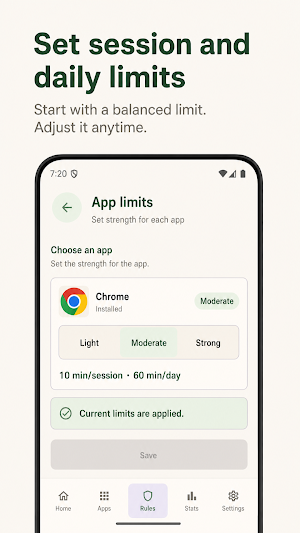 AppBrake Screenshot 2