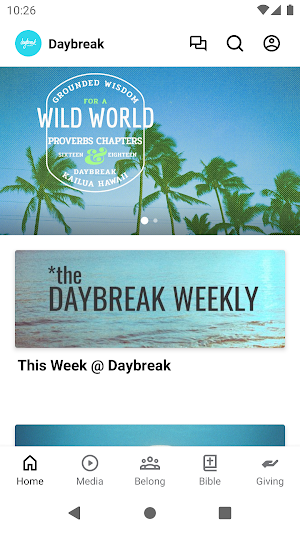 Daybreak Church Hawaii Screenshot 0