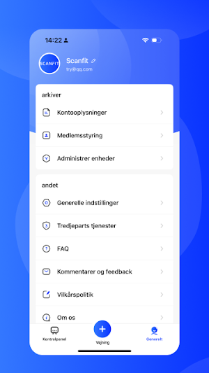 Scanfit Screenshot 0