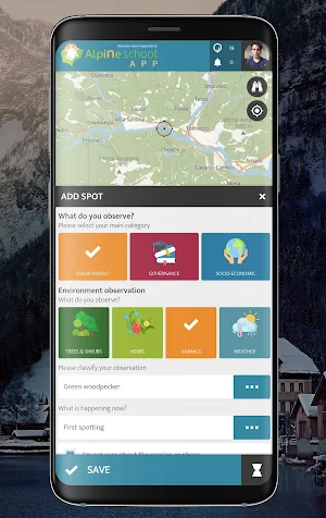 Alpine School App | SPOTTERON Screenshot 1