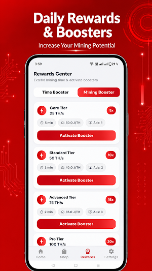 SwissMiner: Mining Tools Screenshot 3