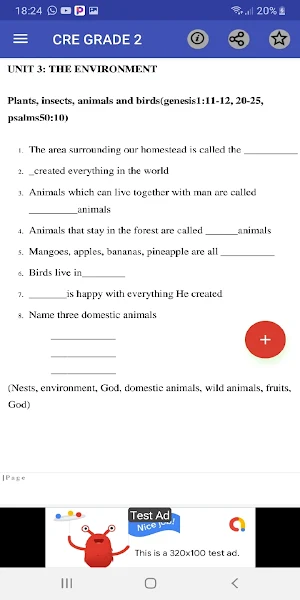 Grade 2: Cre cbc notes Screenshot 2