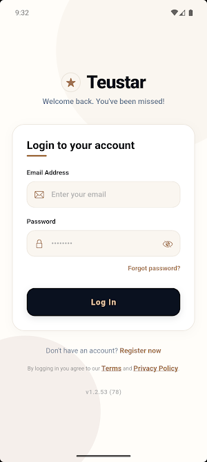 Teustar Business Account Screenshot 2