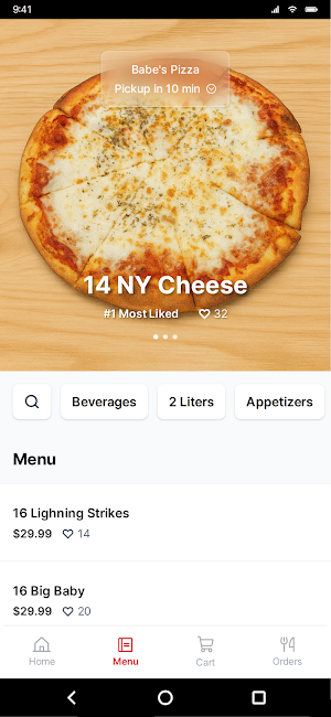 Babe's Pizza Screenshot 1
