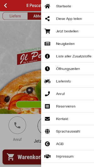 Il Pescatore Heidelberg Screenshot 2