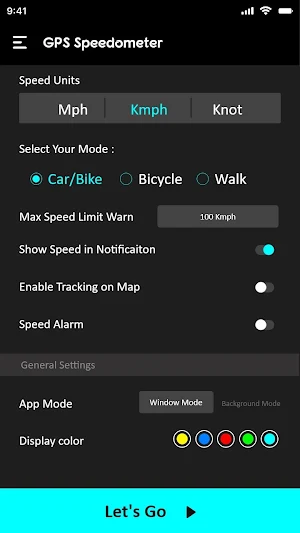 GPS Speedometer : Odometer and Speed Tracker App Screenshot 3