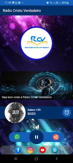 RCV-Rádio Cristo Verdadeiro Screenshot 2