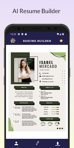 AI Resume Builder Screenshot 0