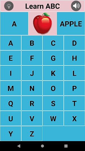 Learn English from ABC to word reading. Screenshot 0