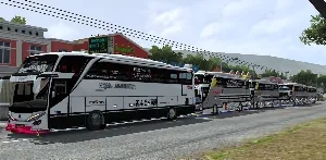 Livery Bus Simulator X Screenshot 1