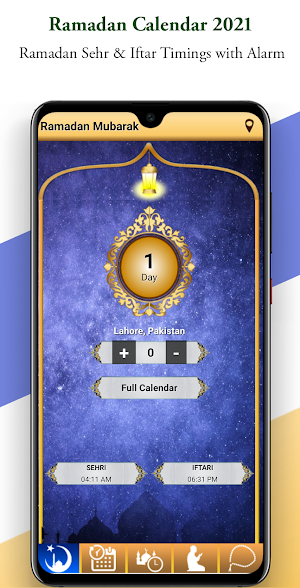 Ramadan Calendar 2021 - Ramadan Countdown 2021 Screenshot 1