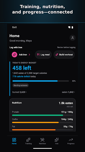 Cipher: Workout & AI Coach Screenshot 3
