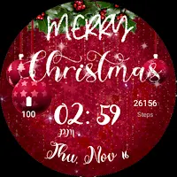 Merry Christmas Watch face