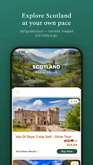 Scotland Audio Tour: Highlands Screenshot 1