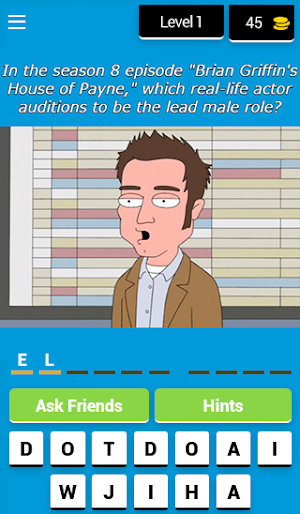 Family Guy Quiz Screenshot 0