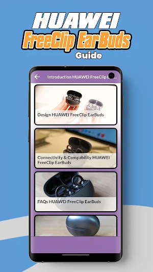 HUAWEI FreeClip EarBuds Guide Screenshot 2