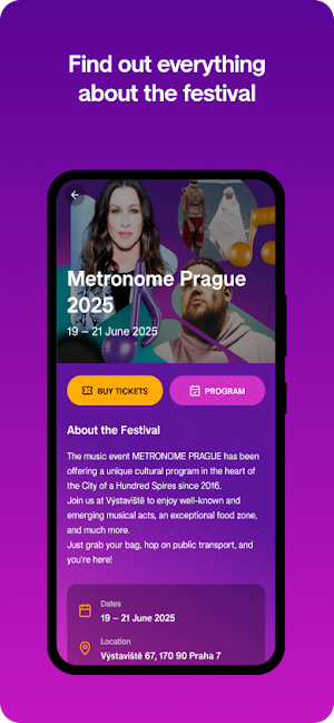 Metronome Prague Screenshot 1