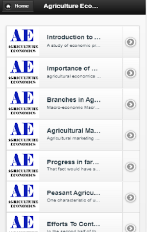 Agriculture Economics Screenshot 3